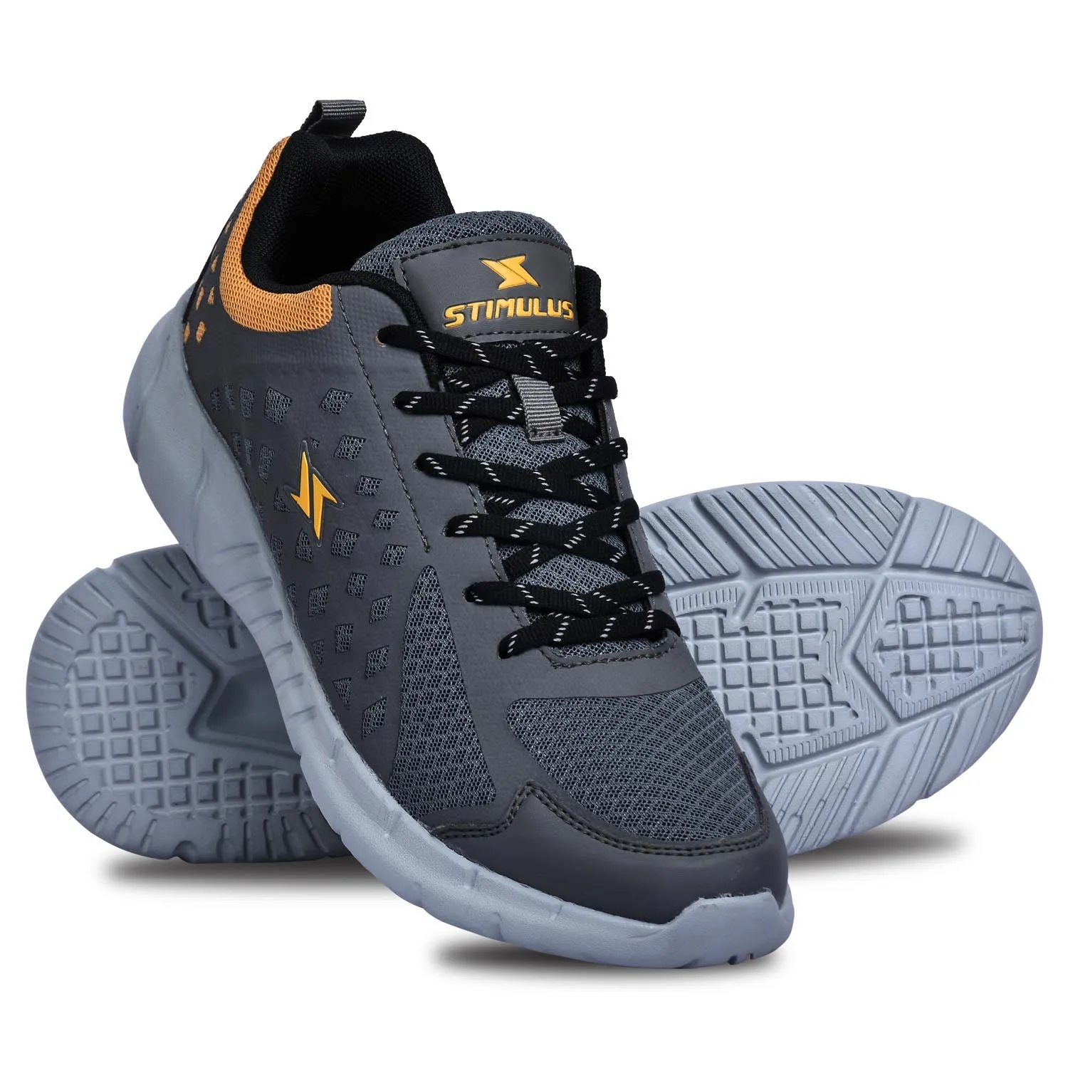 Paragon K1215G Men Casual Shoes | Stylish Walking Outdoor Shoes for Everyday Wear | Smart & Trendy Design  | Comfortable Cushioned Soles Grey