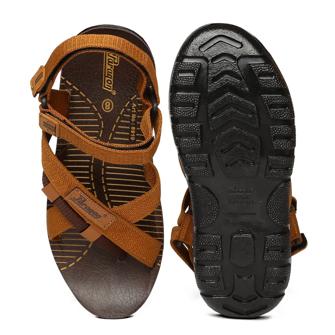 Paragon PU8910G Men Stylish Sandals | Comfortable Sandals for Daily Outdoor Use | Casual Formal Sandals with Cushioned Soles