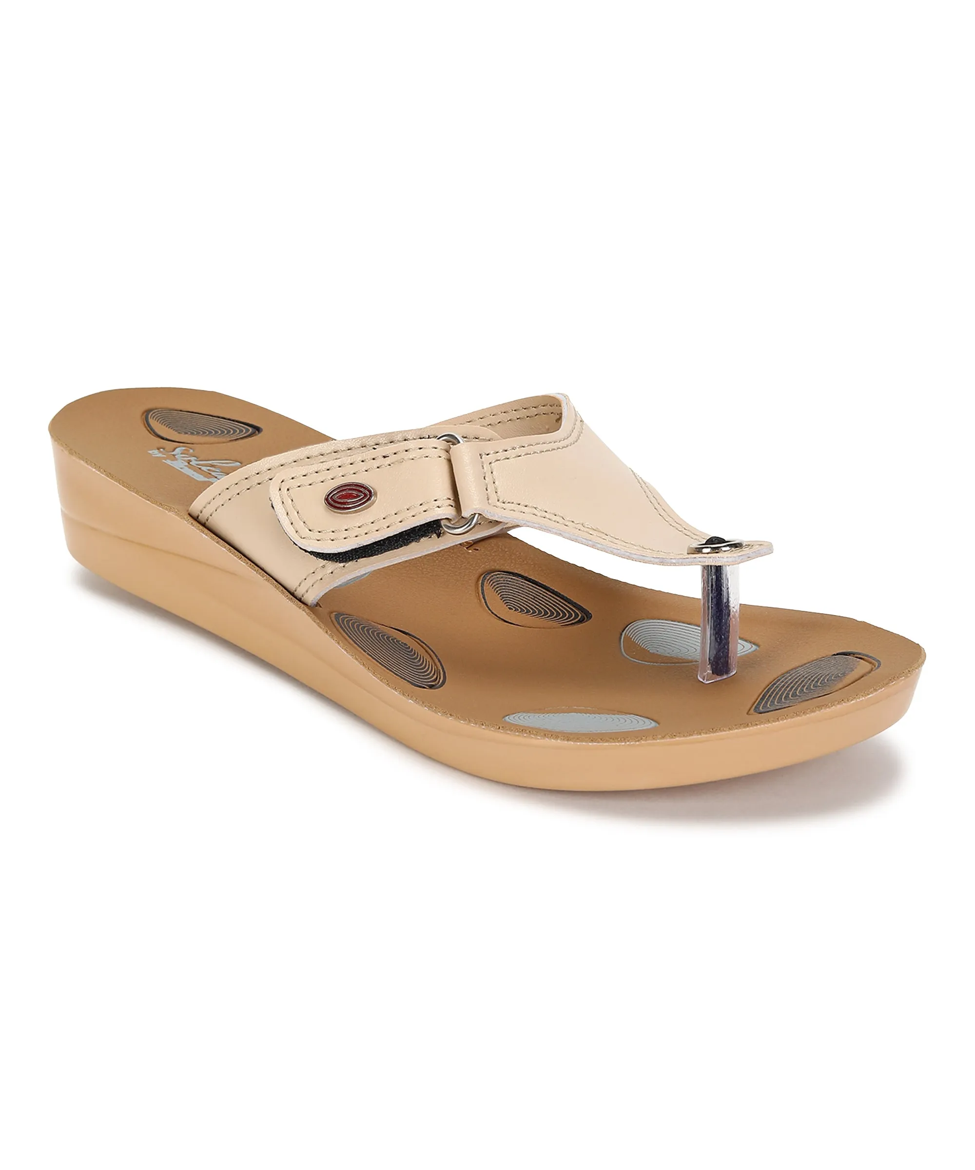 Paragon  PUK7008L Women Sandals | Casual & Formal Sandals | Stylish, Comfortable & Durable | For Daily & Occasion Wear