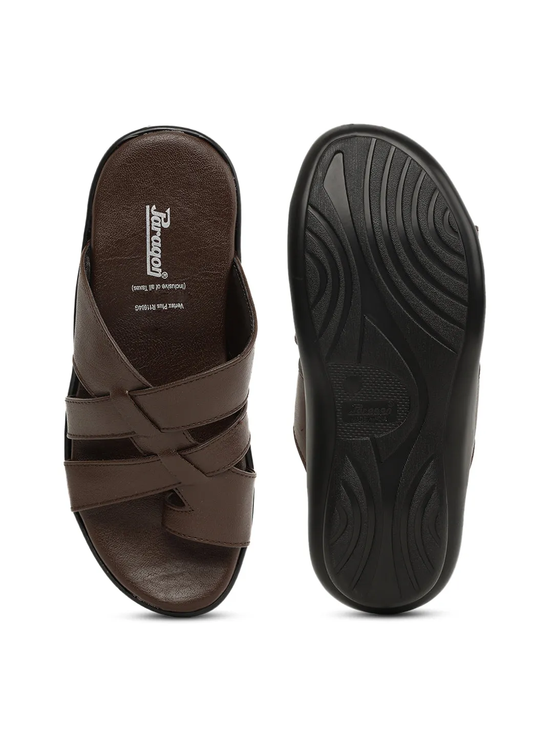 Paragon  R11604G Men Stylish Sandals | Comfortable Sandals for Daily Outdoor Use | Casual Formal Sandals with Cushioned Soles