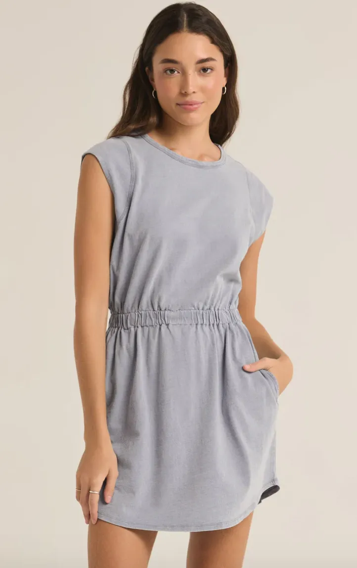 Paxton Knit Denim Dress