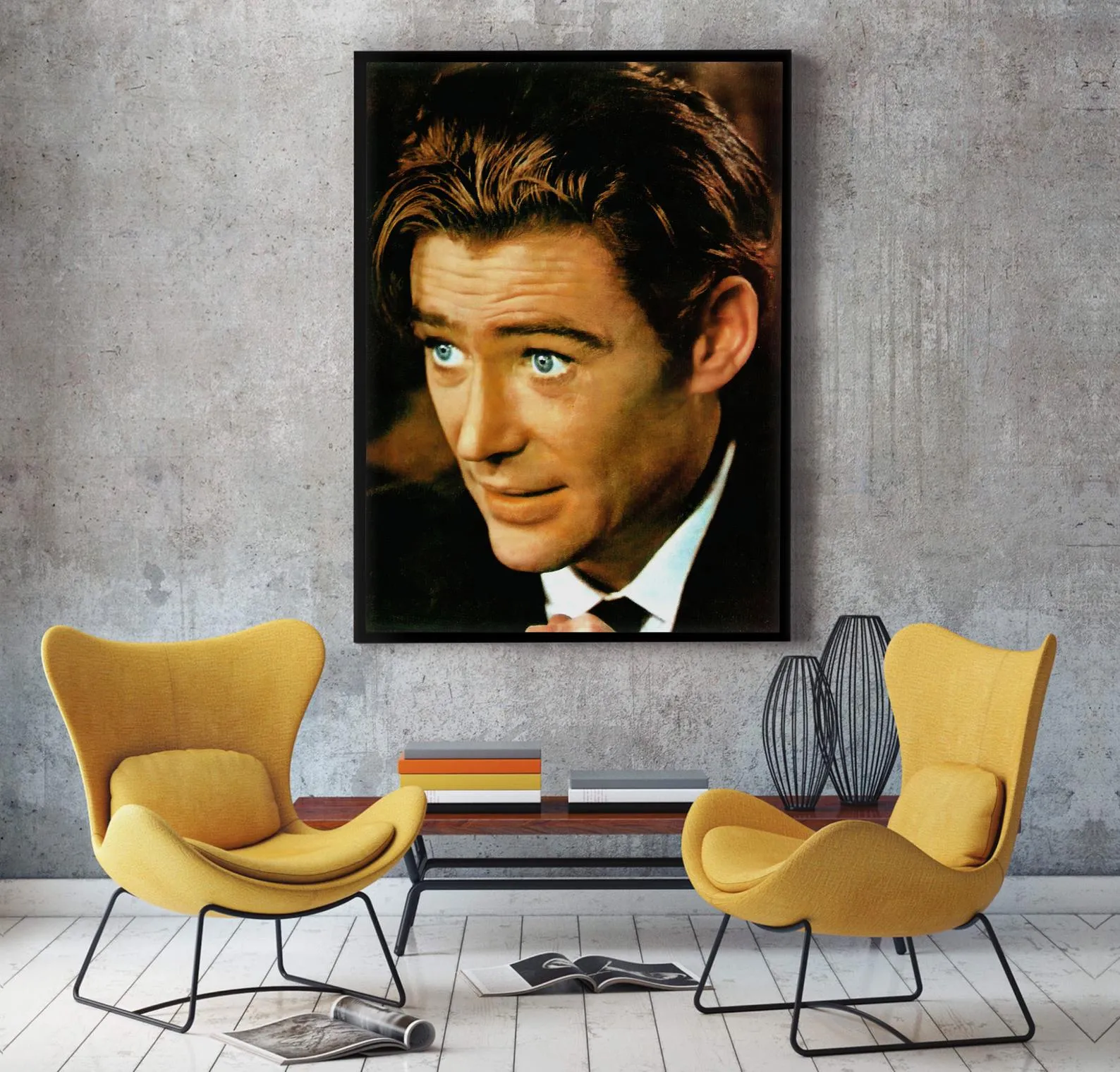 Peter O&#39;Toole Poster, Lawrence of Arabia Art, Movie Poster, Home Decor, Wall Decor, Custom Poster, Canvas Poster, Rolled Canvas, Wall Art