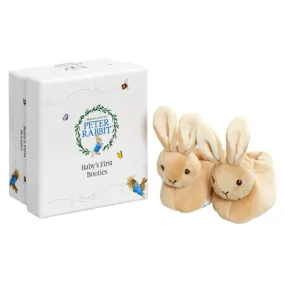 Peter Rabbit Babies First Booties Gift Set