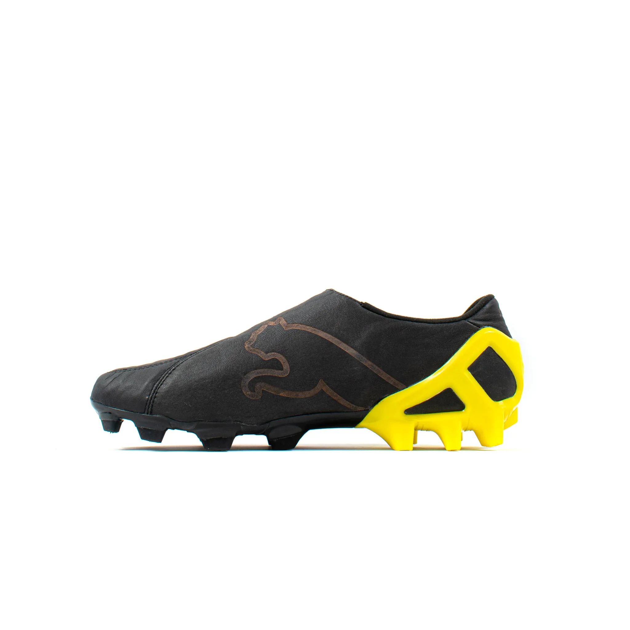 Puma V1.06 K Black Yellow FG