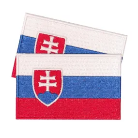 Slovak Republic Patches (set of 2)