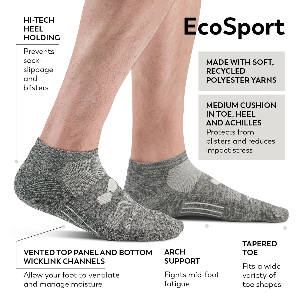 Stego EcoSport Cushioned No Show Socks