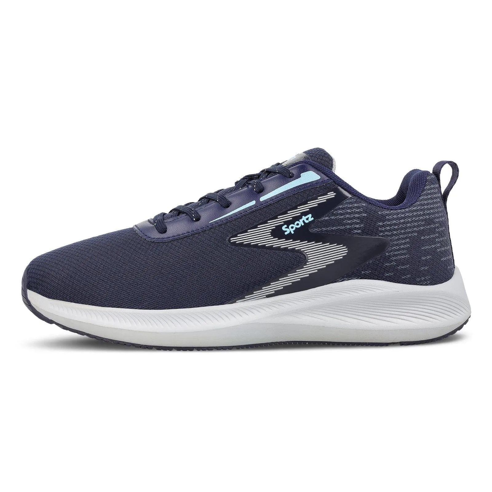 Stylex Men's Lace-up Sports Shoe - Navy Blue