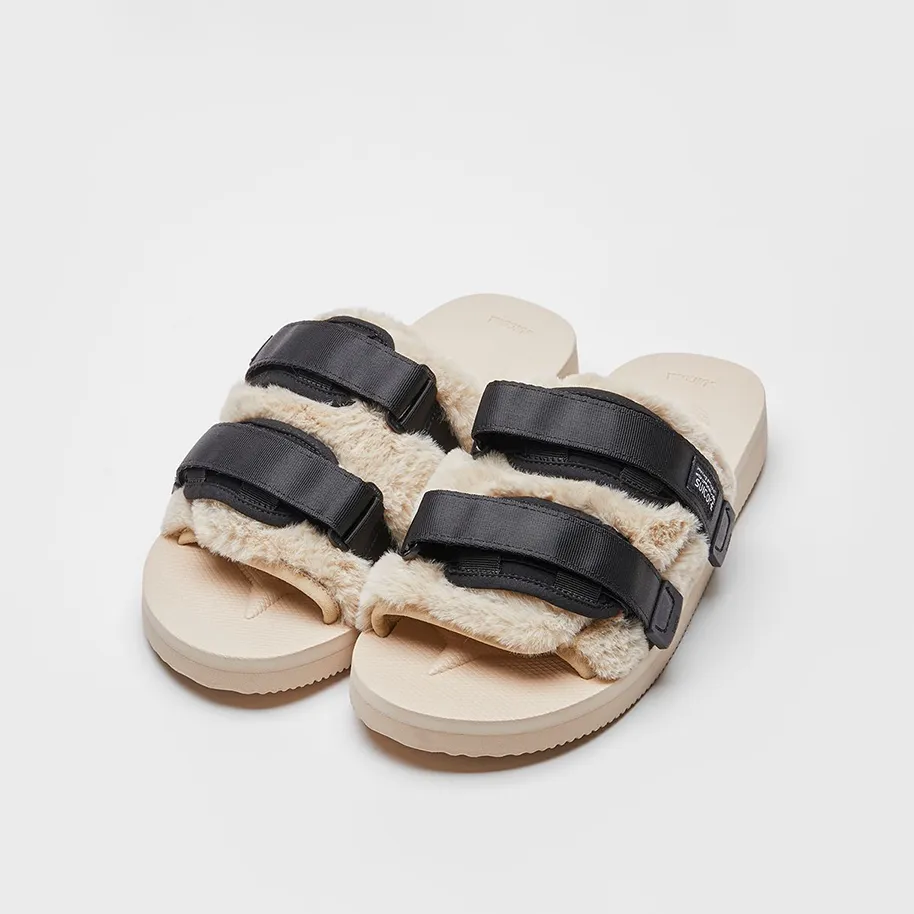 SUICOKE MOTO-FURab Black & Beige [SK23056FABBKE]