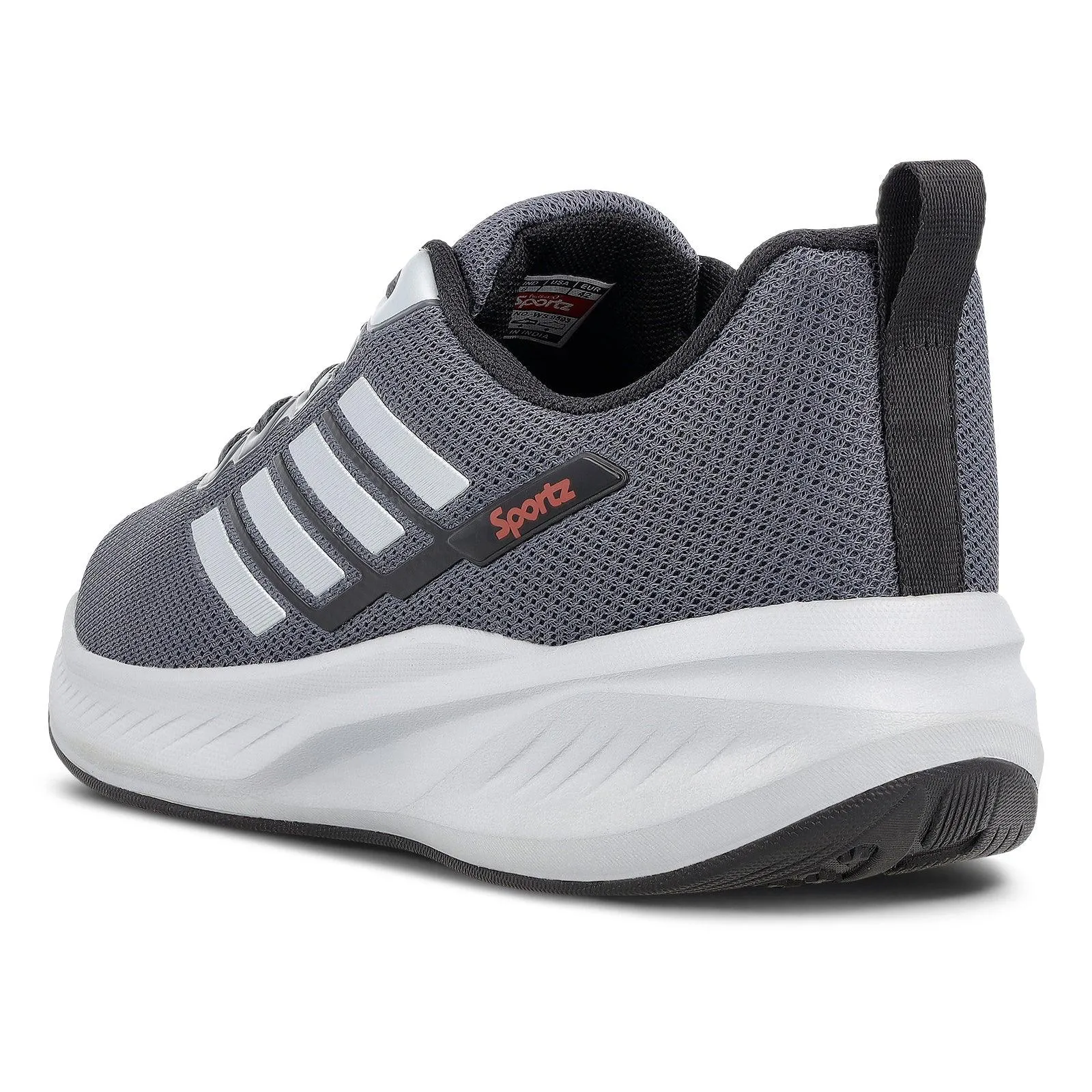 URBAN KING Men's Lace-up Sports Shoe - Grey