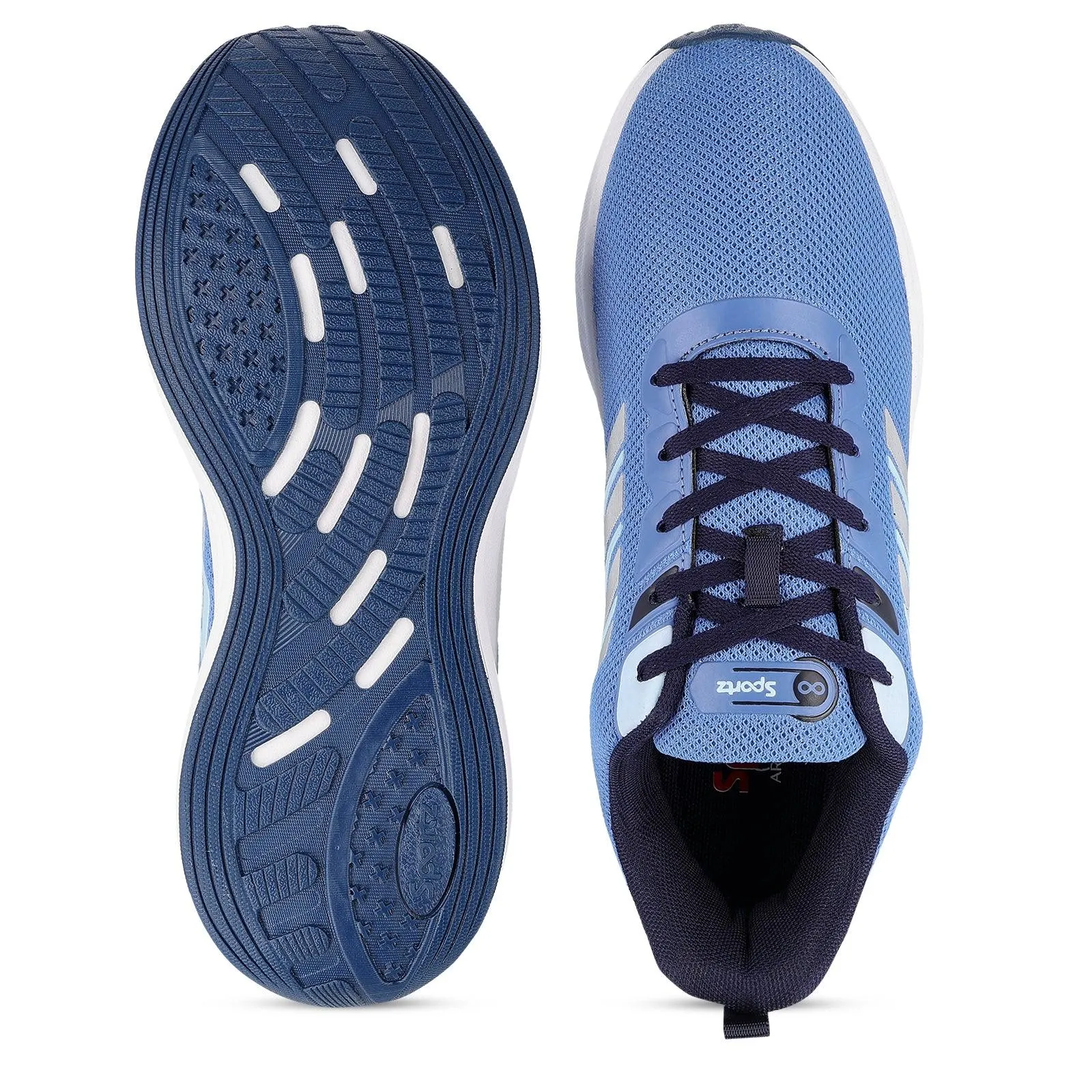 URBAN KING Men's Lace-up Sports Shoe - MoonLight Blue