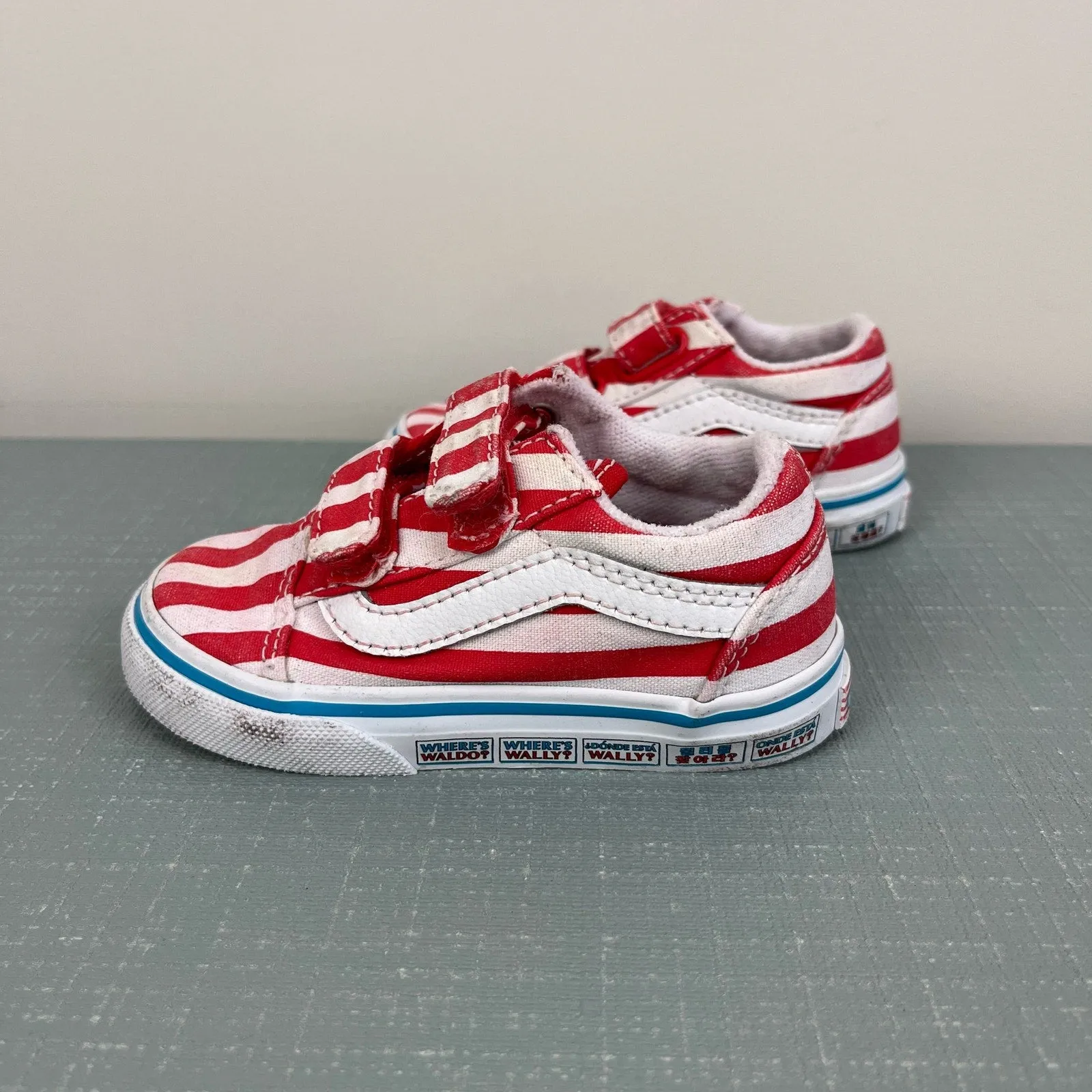 Vans x Where's Waldo Old Skool International Stripes Sneakers 6