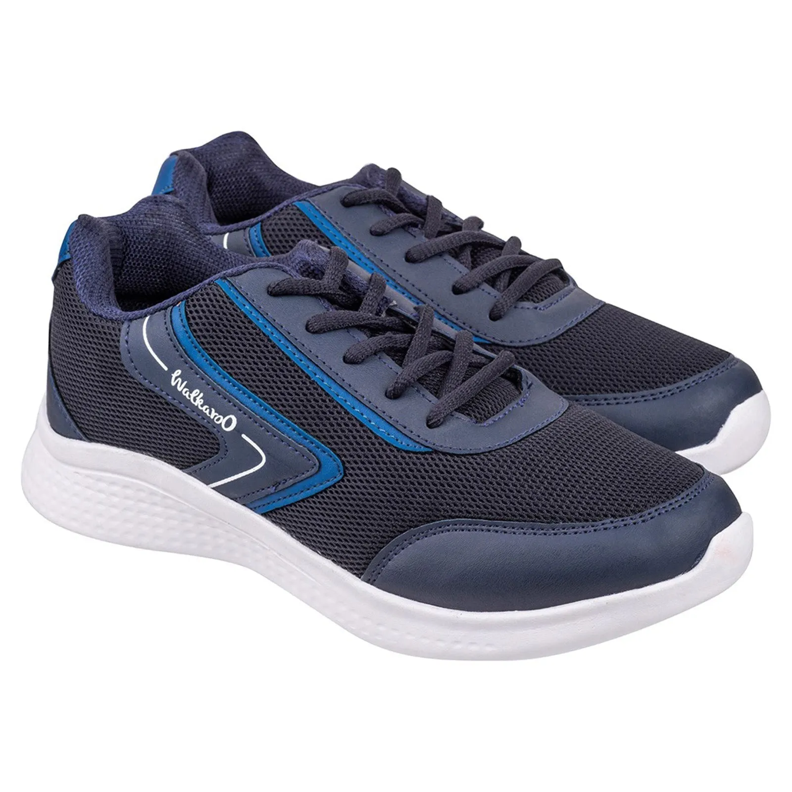 Walkaroo Men Lace-up Training Shoes - WS3040 Navy Blue