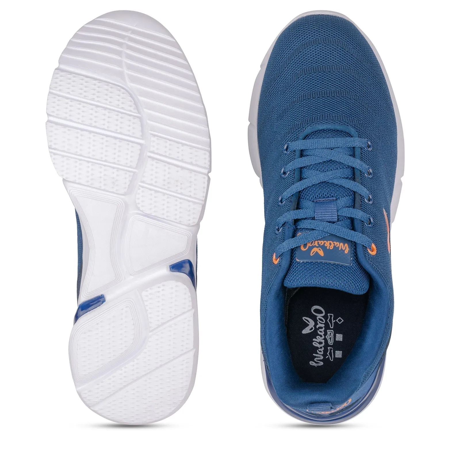 Walkaroo Men Walking Shoes - WS9087 Blue