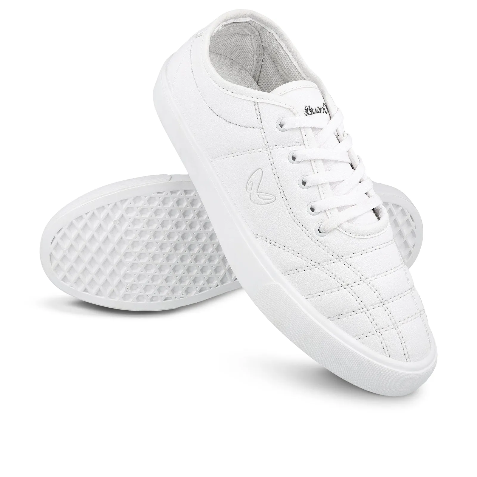 Walkaroo Mens Casual Shoes - WY3346 White