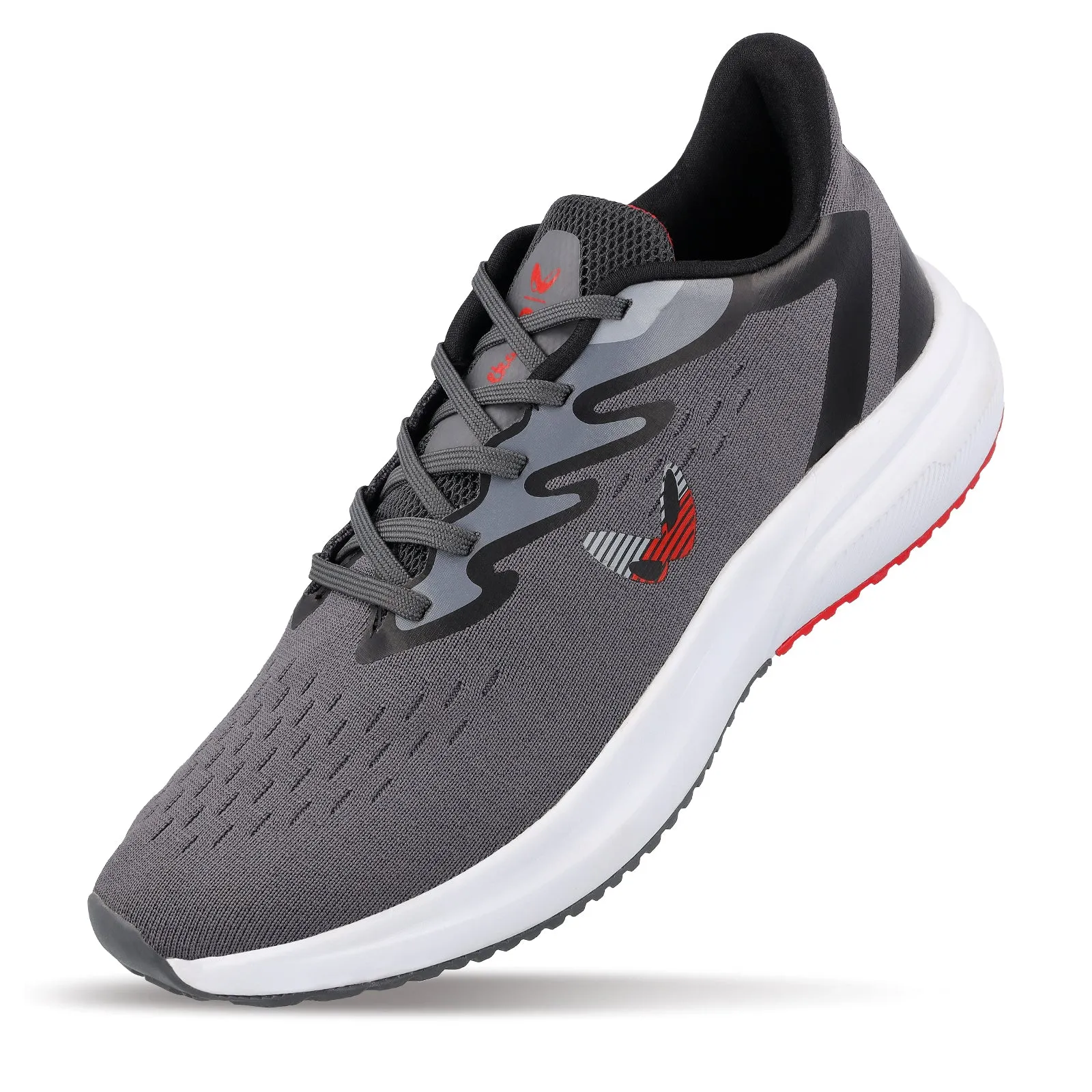 Walkaroo Running Shoes for Men - WS9079 Dark Grey