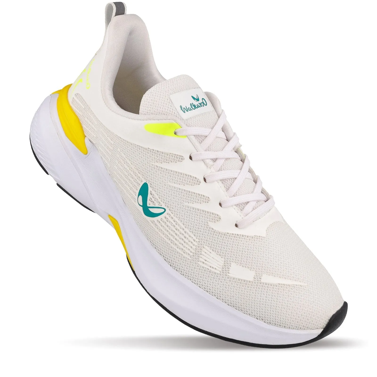 Walkaroo Running Shoes for Men  - WS9096 White