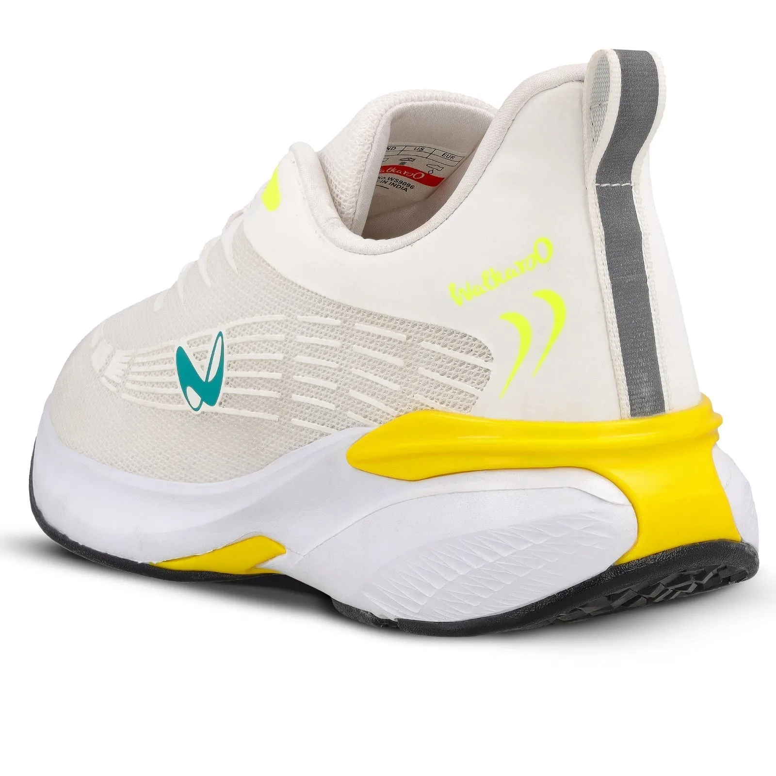 Walkaroo Running Shoes for Men  - WS9096 White