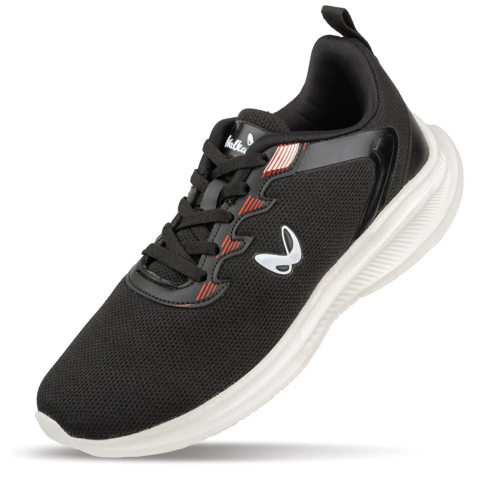 Walkaroo Running Shoes for Men - XS9760 Black