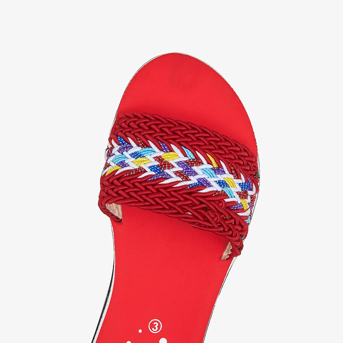 Women's Braided Chappal