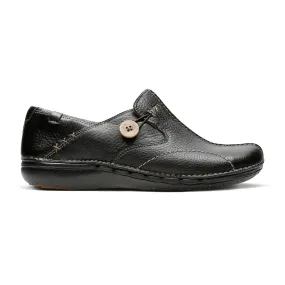 Womens - Un Loop Black Leather