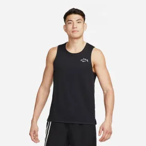 Áo Ba Lỗ Thể Thao Nam Nike Dri-Fit Miler Running - Đen